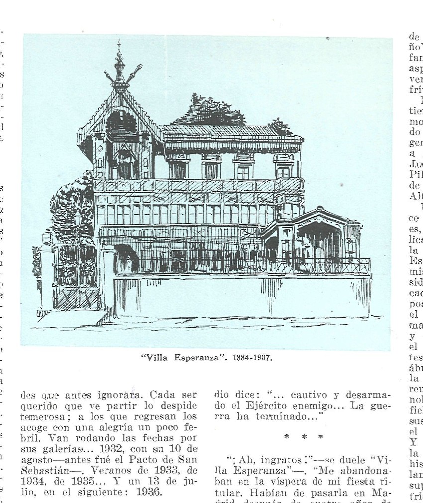 Segunda Villa Esperanza, 1884 a 1907