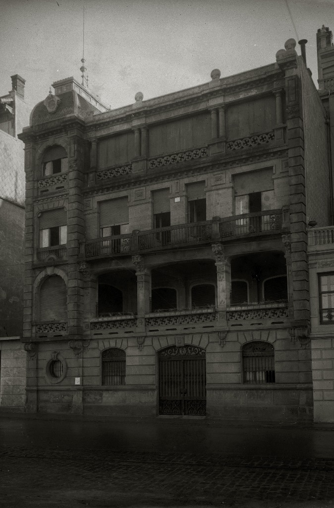 Vista oblicua de Villa Esperanza en 1945